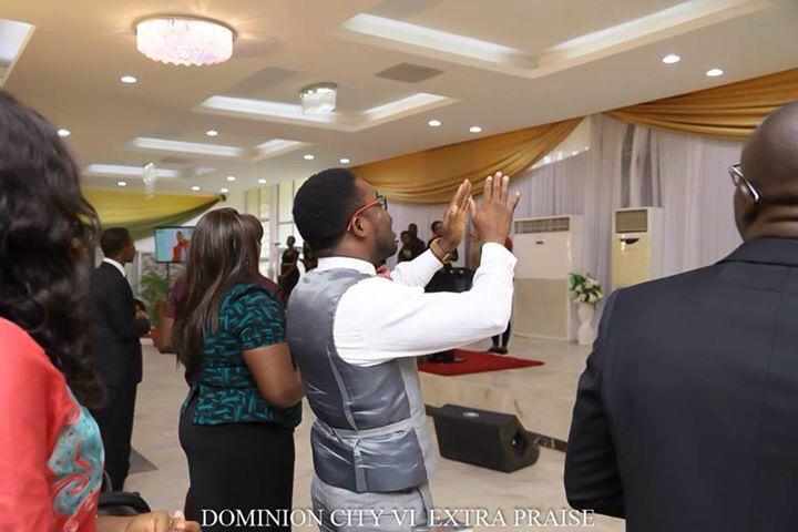 Dominioncityvi's tweet photo. #Worship-the most important part of every service;we will do it in heaven- @FRANKRICHBOY.#SundayService #ExtraPraise http://t.co/6QWdG8vWEW