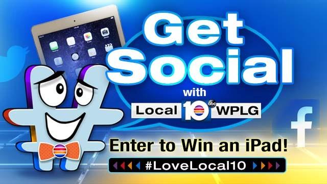 #GetSocial with @WPLGLocal10 and win an #iPad & $200 Gas Cards.  Here's how bit.ly/1PHr0ML?utm_me… #LoveLocal10 http://t.co/ZbcJvB4MiY