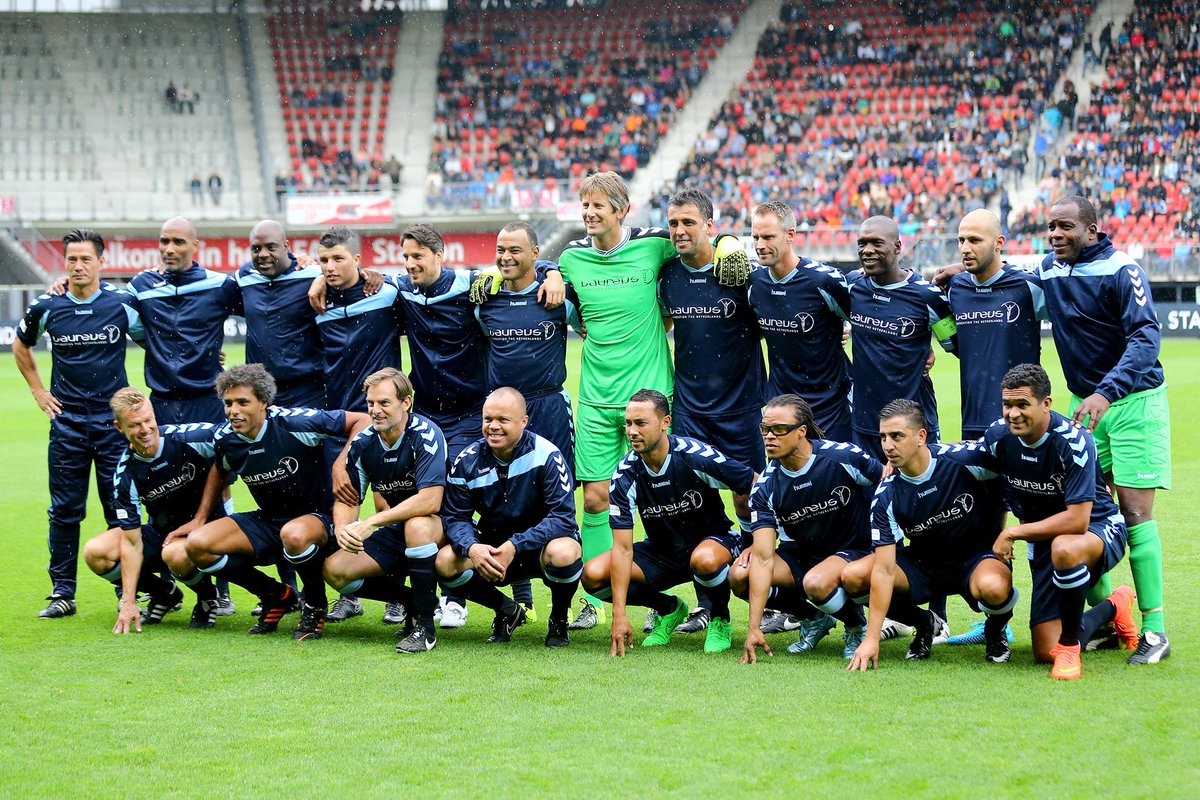Aspire_Academy's tweet photo. #AspireAcademy was a partner at a legends charity match in Netherlands #KickOffForGood http://t.co/uF02xhO4hN http://t.co/roQkZM47aT
