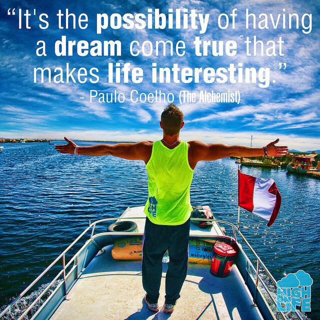 wendyrld's tweet photo. It's the possibility of having a dream come true that makes life interesting. http://t.co/qSDV56Ww80