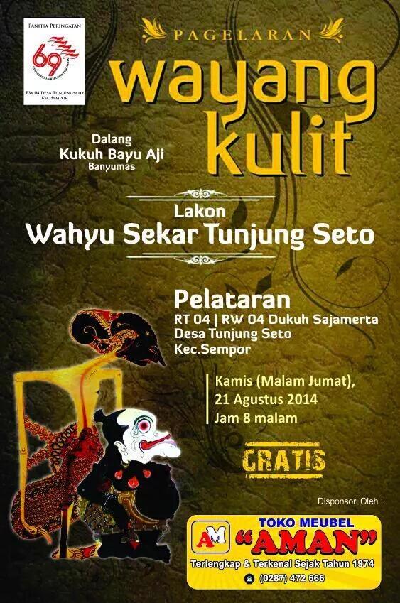 Salah satu event yg pernah kami sponsori &amp; dibantu publikasinya <a href="/GombongUpdate/">Gombong Update</a> <a href="/infogombong/">Info Gombong</a>