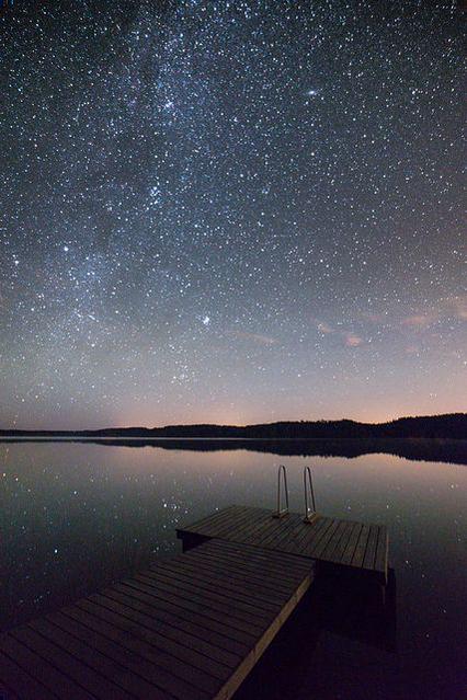 _Paisajes_'s tweet photo. Cae la noche sobre el agua http://t.co/Z2q7mVNaL9