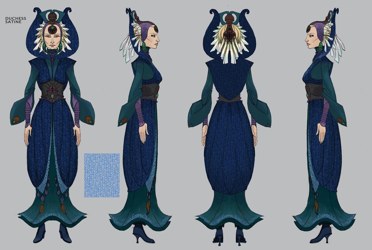 ThomasStorai's tweet photo. #SatineSunday concept arts of the different outfits of Satine Kryze #StarWars #TheCloneWars http://t.co/Pl9WGoXO3q