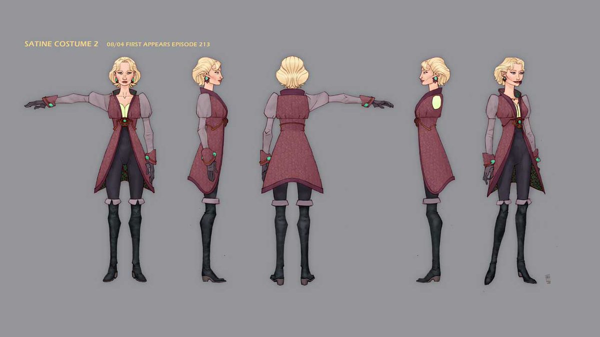 ThomasStorai's tweet photo. #SatineSunday concept arts of the different outfits of Satine Kryze #StarWars #TheCloneWars http://t.co/Pl9WGoXO3q
