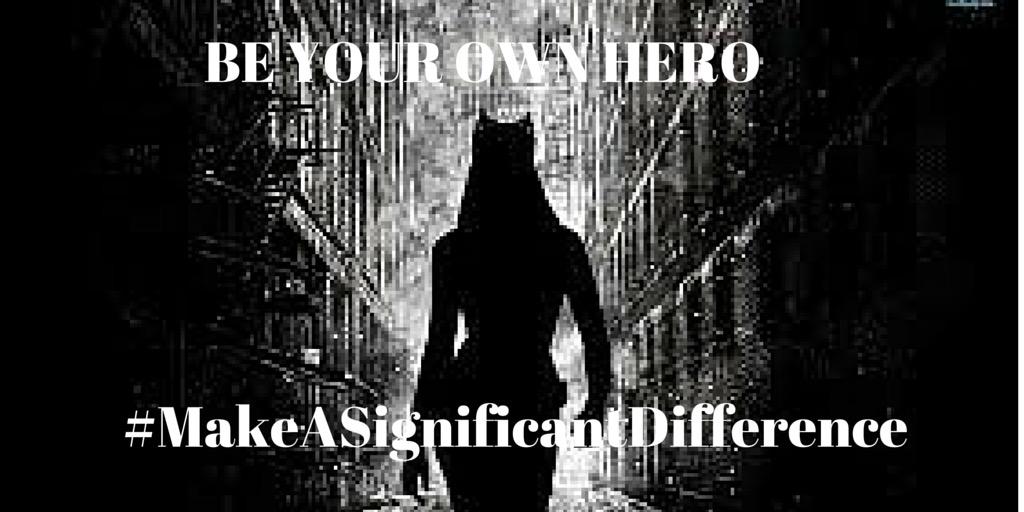 BehindBrasEA's tweet photo. "Be your own hero" #MakeASignificantDifference https://t.co/DLQYos3Dus