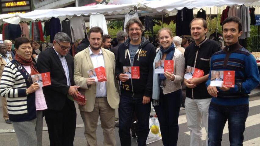 NicolasGaborit's tweet photo. A #BoulogneBillancourt pour promouvoir le #PassUnique navigo pour tous #AvecBarto @le92AvecBarto http://t.co/66DW7ETMAW