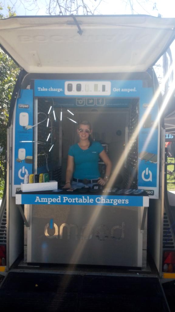MTBFEST's tweet photo. Go to this friendly face to get a power bank to charge your phone! Perfect for these events @ampedbypower #isuzuMTB http://t.co/PPKaCZxuJ2