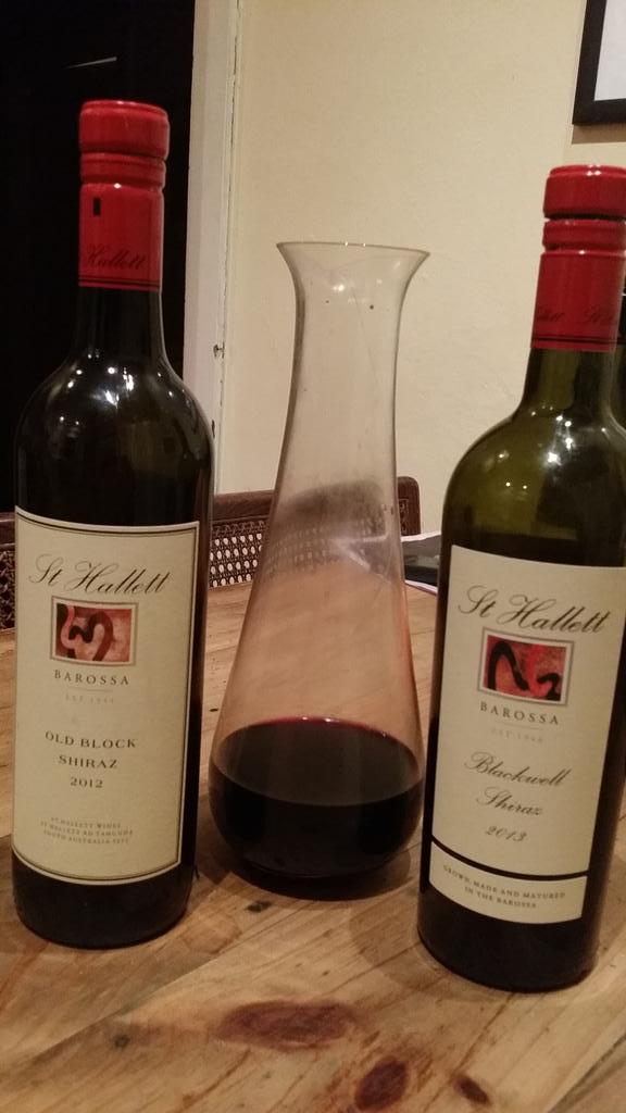 TonyLoveTaste's tweet image. Dad's Day steak dins and drinks Jeez these are both a bit of all right...will write 'em up very soon @StHallettWines