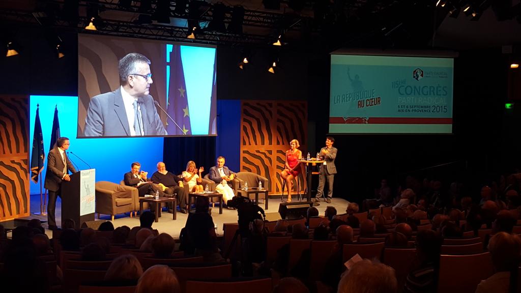 "À nous de faire la pédagogie d'un monde qui change" <a href="/yvesjego/">Yves Jégo</a> excellent constat au congrès du <a href="/PartiRadical/">Parti Radical</a> !