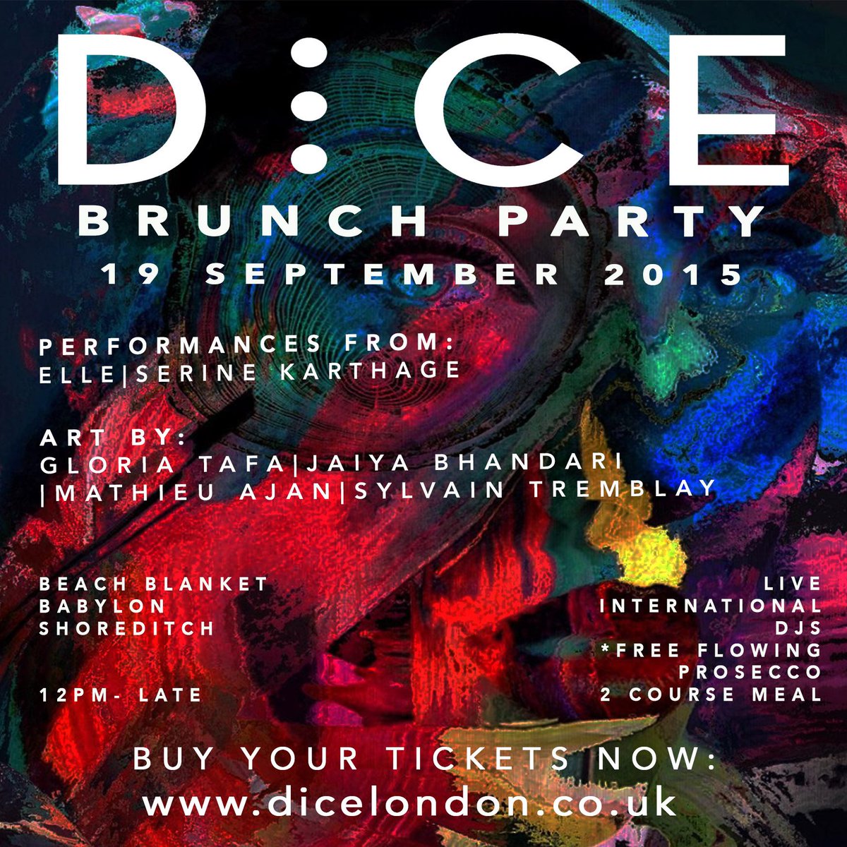 London_Dice's tweet image. Tickets running low! Get yours now! #brunchparty #brunch #dayparty