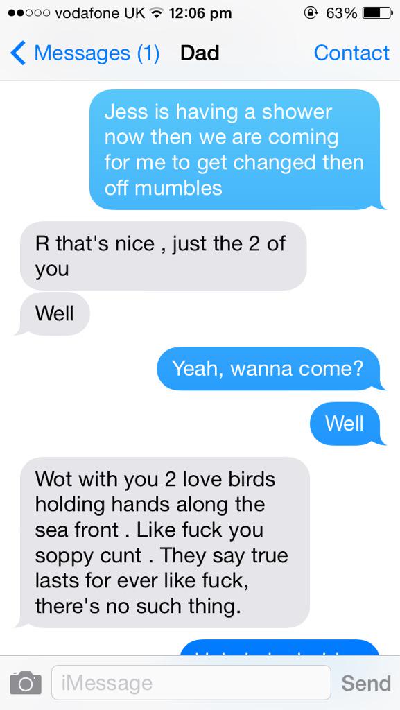 TheBradAllen's tweet photo. My old mans got such a way with words http://t.co/gHswThNg8c