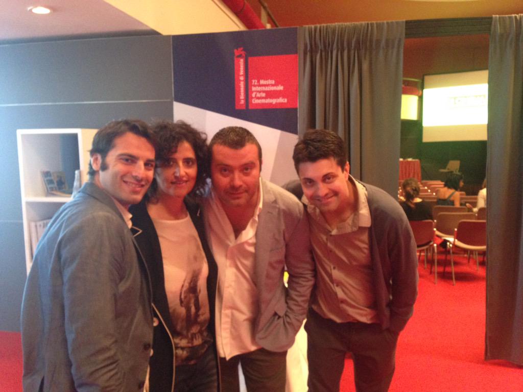 VIC_PressOffice's tweet photo. ecco il team del IX Convegno @MicrocinemaIt #Venezia72 Vincenzo Sacco @elikuti @CFragnelli @Colinmckenzie75 http://t.co/10KYBrQGP6