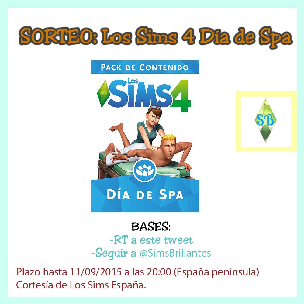 SimsBrillantes's tweet image. RT a este tweet y sígueme para tener la oportunidad de ganar Los Sims 4 Día de Spa. Plazo hasta 11/09/15 20:00ESP