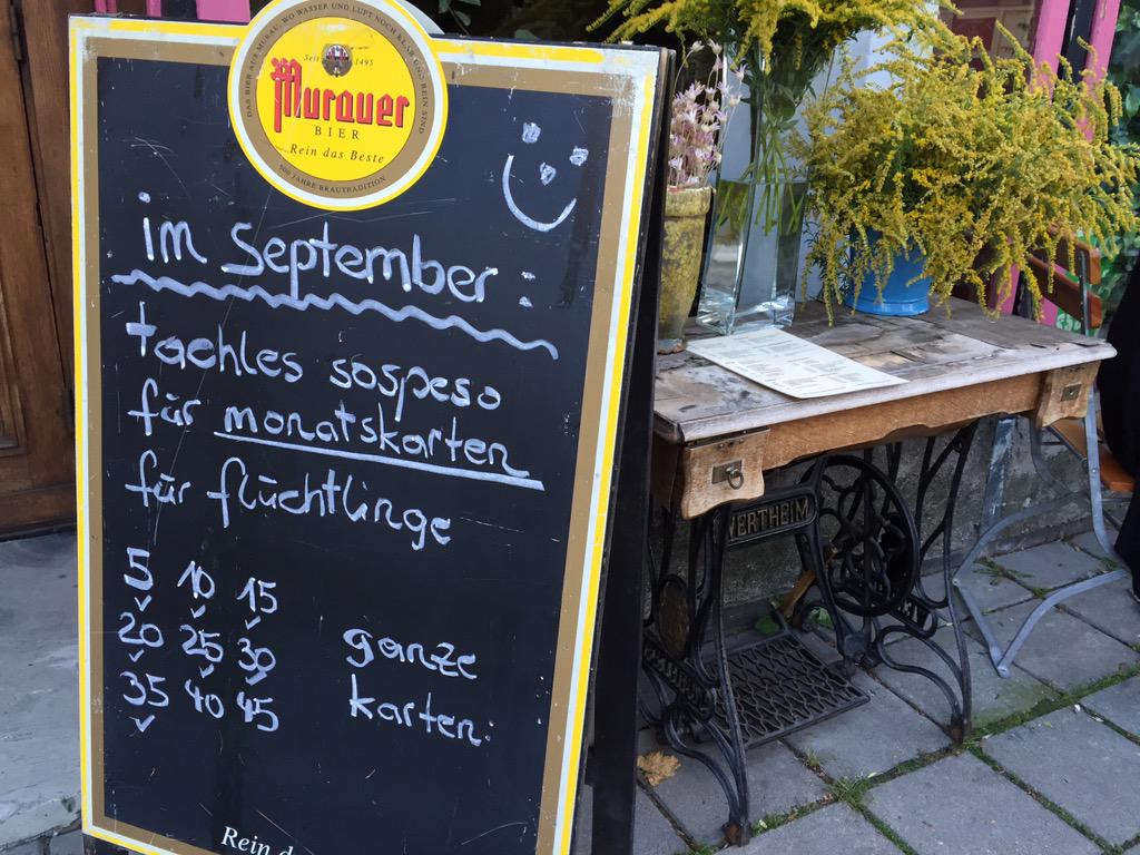 LandauDaniel's tweet photo. Einstimmig beschlossen, inklusive @pbern ;-)
-> #tachles sospeso:
jetzt Monatskarten in Erdberg
Auch Anteile möglich http://t.co/TQ4Ghmx4vs