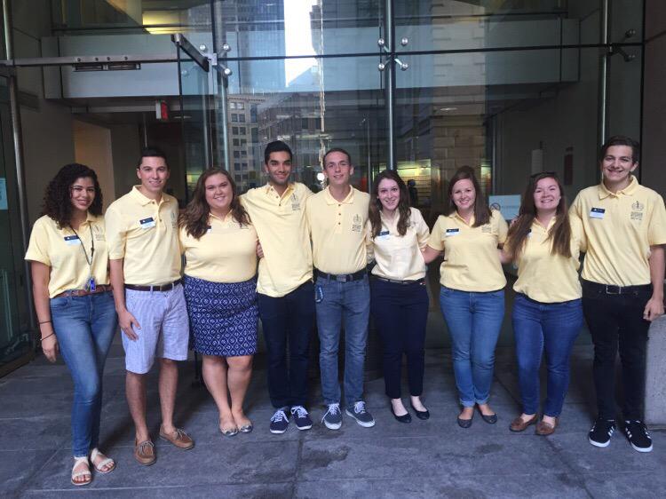 The miller hall staff is so excited to see you! #MillerMoveIn #Suffolk19 #SuffolkWelcome