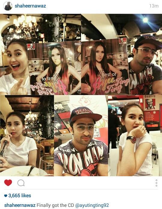 iam_ovaa's tweet photo. Semoga selalu bahagia @aytingnew92 @Shaheer_S ๐๐ซ๐๐ #KeepRomantic #LoveUboth #ayshalovers http://t.co/7HDMGItwGf