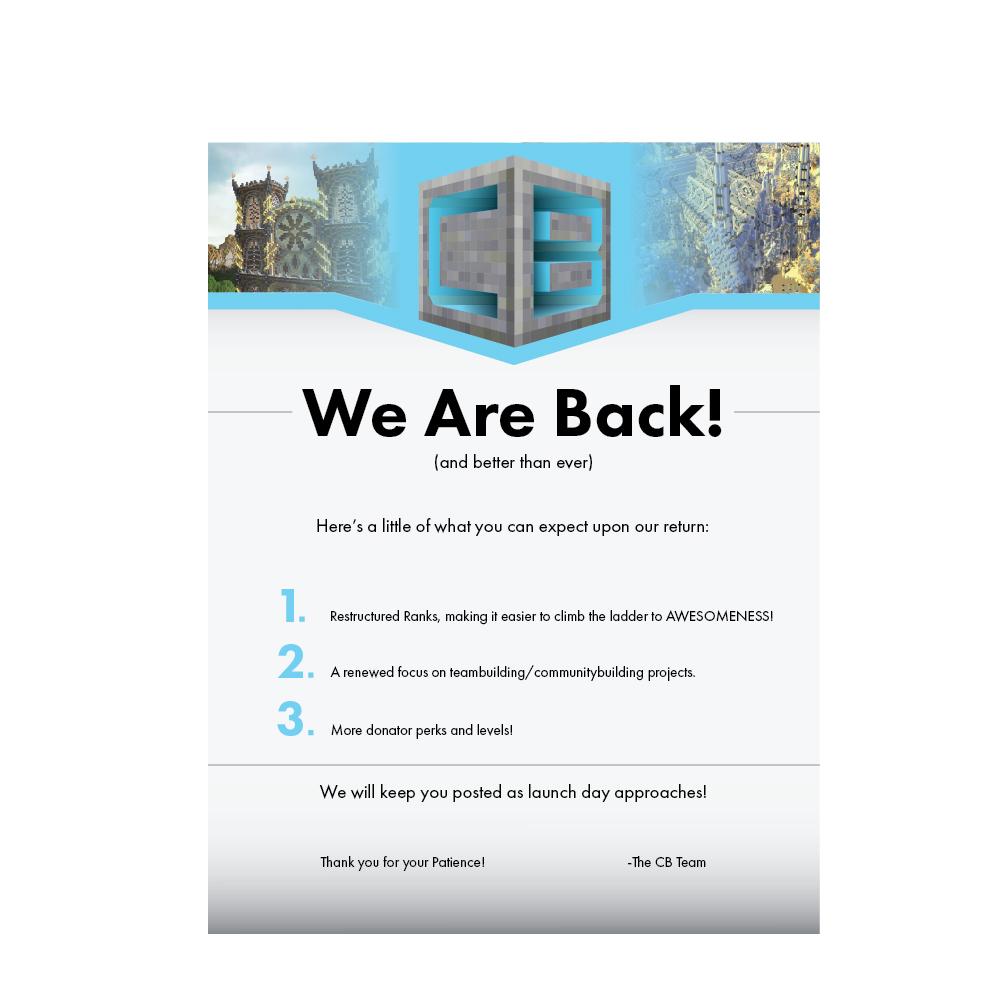 CreationBayMC's tweet photo. Hear Ye! Hear Ye! #CBisback! More news on launch very soon!!! http://t.co/FiDcXeoc3V