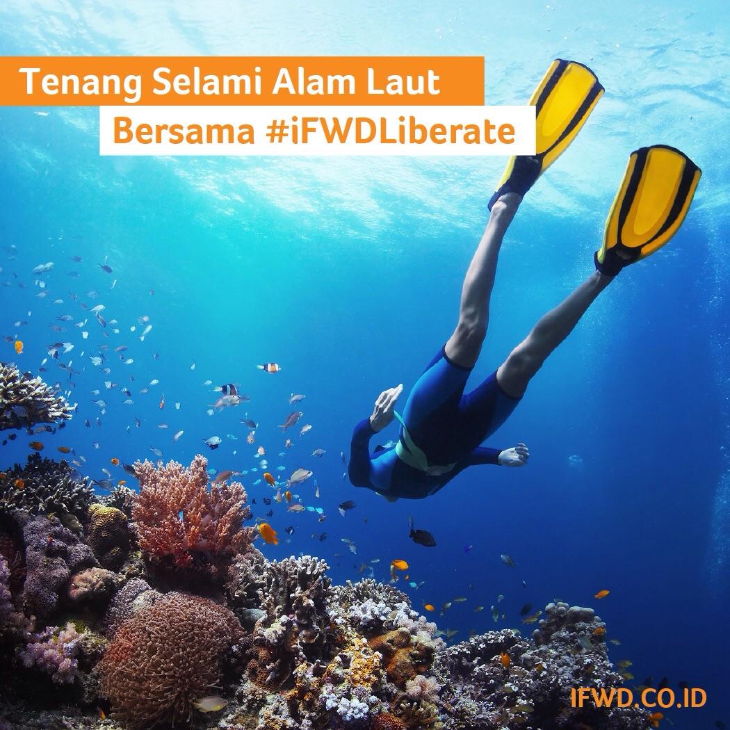 Safe dive with #iFWDLiberate protection @FWDLife_ID