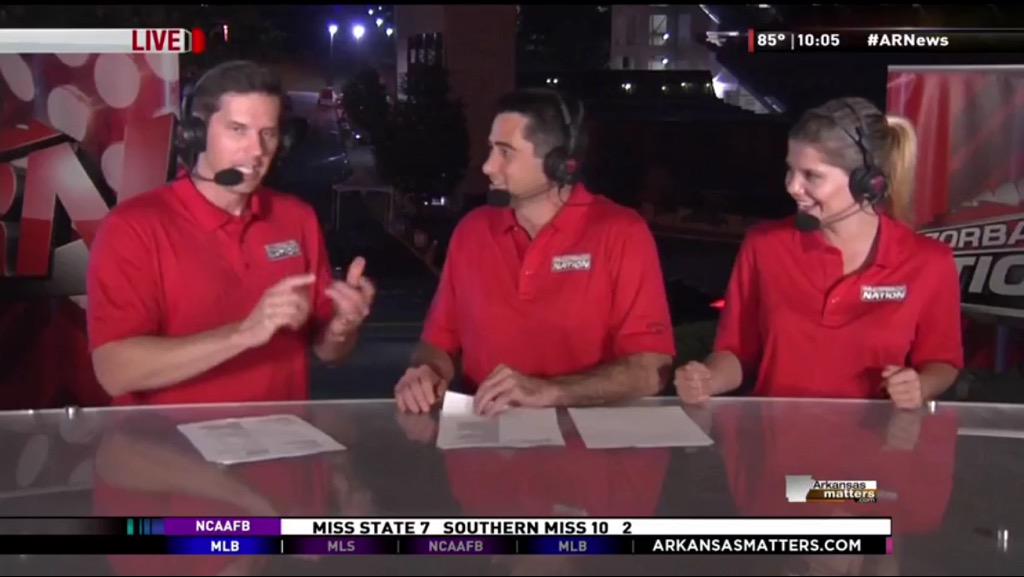 PigTrailNation's tweet photo. WATCH: @DrewAmman talks with the defense on what worked and what didn't during #UTEPvsARK http://t.co/2NcQptmlmc #WPS http://t.co/2tH5nTpR4Q