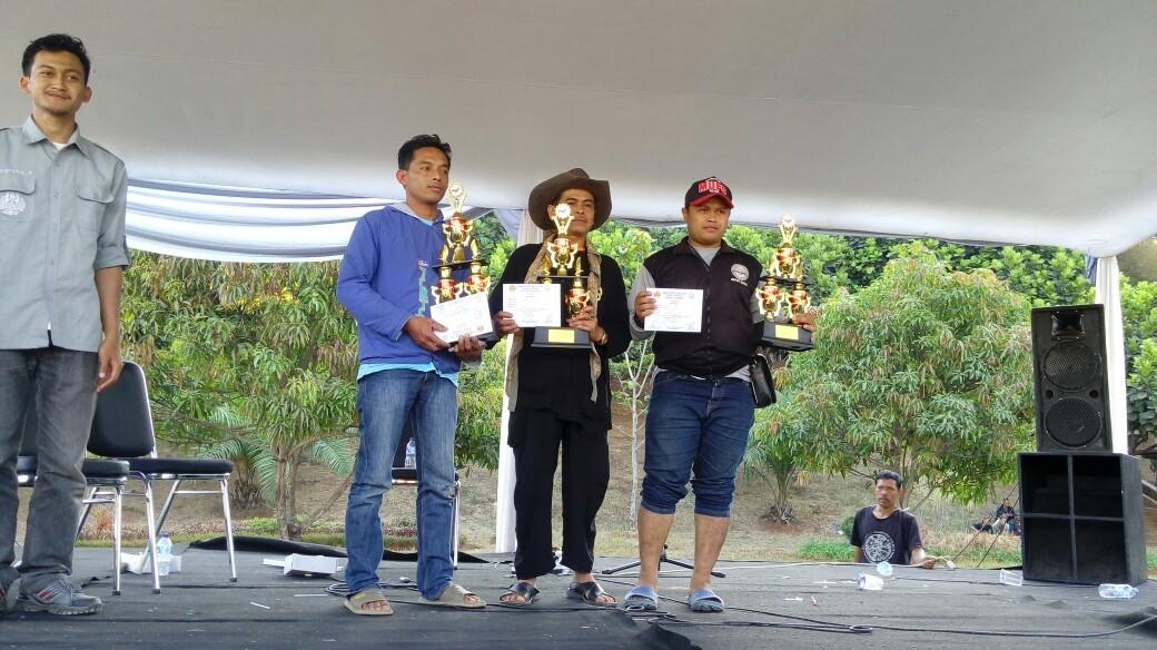 Juara3 kategori penampilan diraih oleh Bomber asal Cianjur,juara2 olh Tegep asal Garut&amp;juara1 oleh Combo asal Cianjur