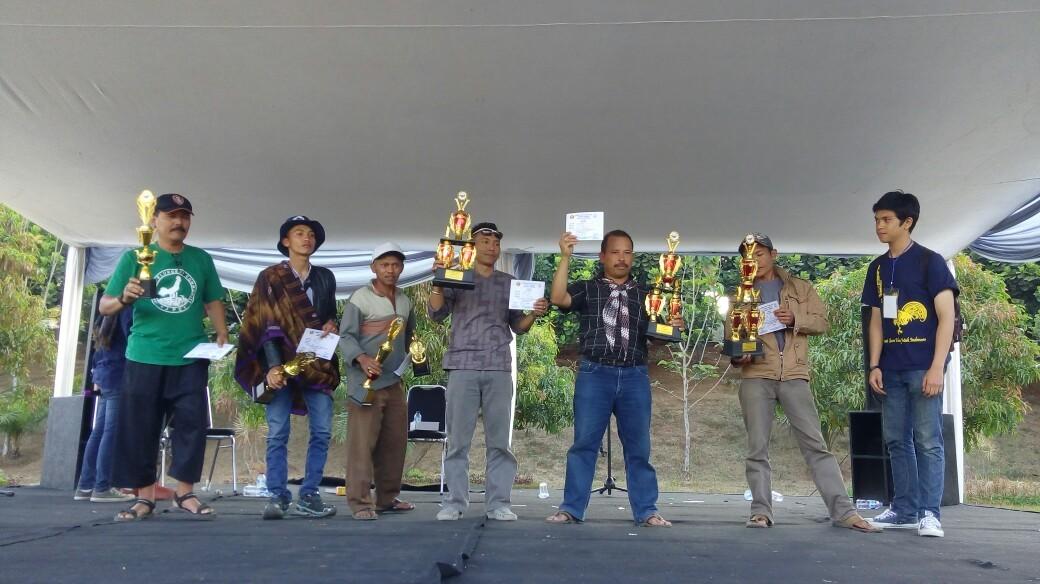 12. Kareget asal JPU, 11. Pun Bima asal Soreang, 10. Bonteng asal Jakarta, 9. Si Beko asal Garut, 8. Giler asal Garut
