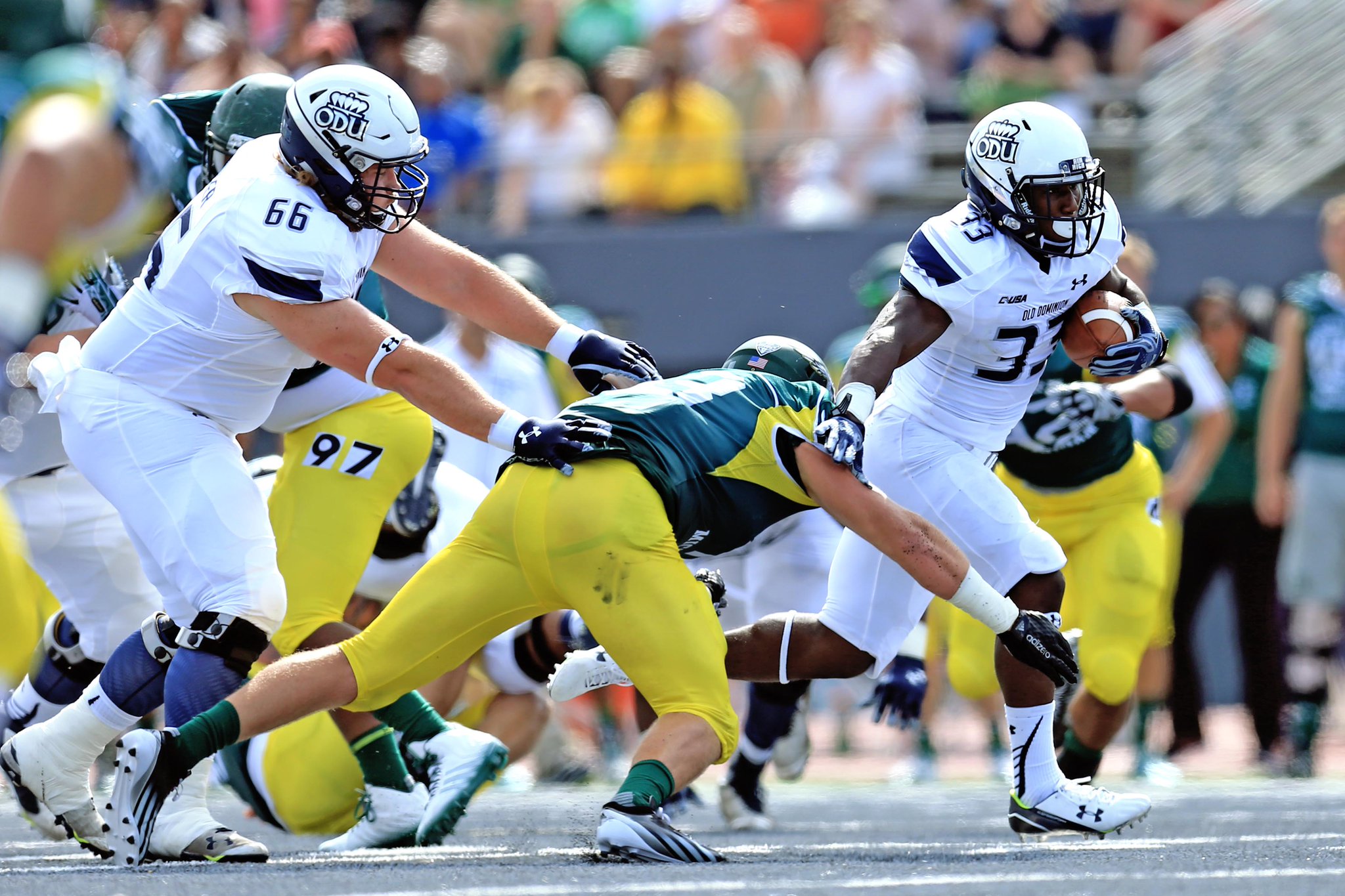ODU Football on Twitter "Ray Lawry's 223 yards was the most by an FBS
