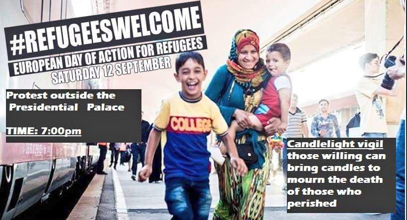 MarilenaEvan's tweet photo. 12 Sept. #refugeeswelcome 
https://t.co/ofmRHGZOIW http://t.co/Xomftes3gA