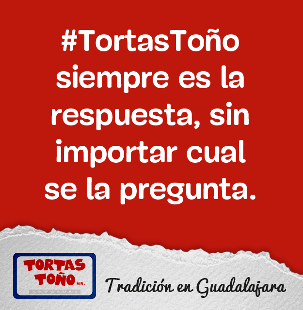 Tortas Toño tweet media