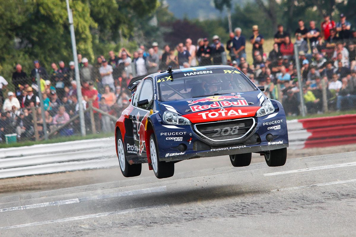 fia_rallycross's tweet photo. Congratulations @Timmy_Hansen - winner of the #LoheacRX Supercar final, and his 2nd win in a row!

#WorldRX http://t.co/k0bz4FibQM