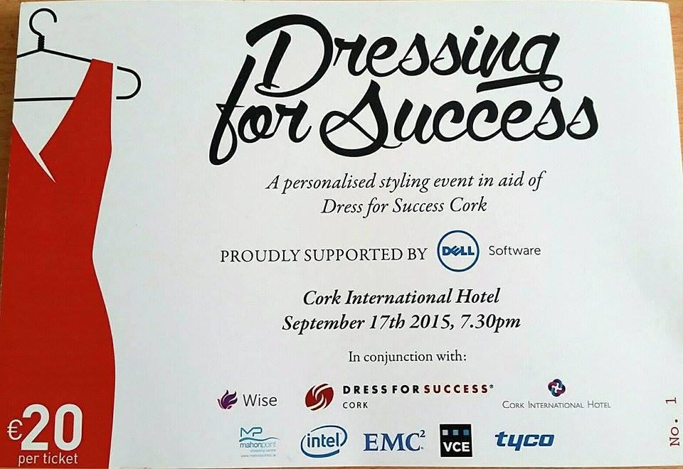 SayraBeeFit's tweet photo. : Tickets on sale now for #dressing4success on the 17th September! Tickets €20! Great night in store http://t.co/pg9eCVJNiW