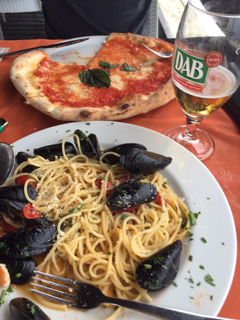 Ate this. Thought of you. <a href="/Love_Cloisters/">Cloisters</a> #Ischia