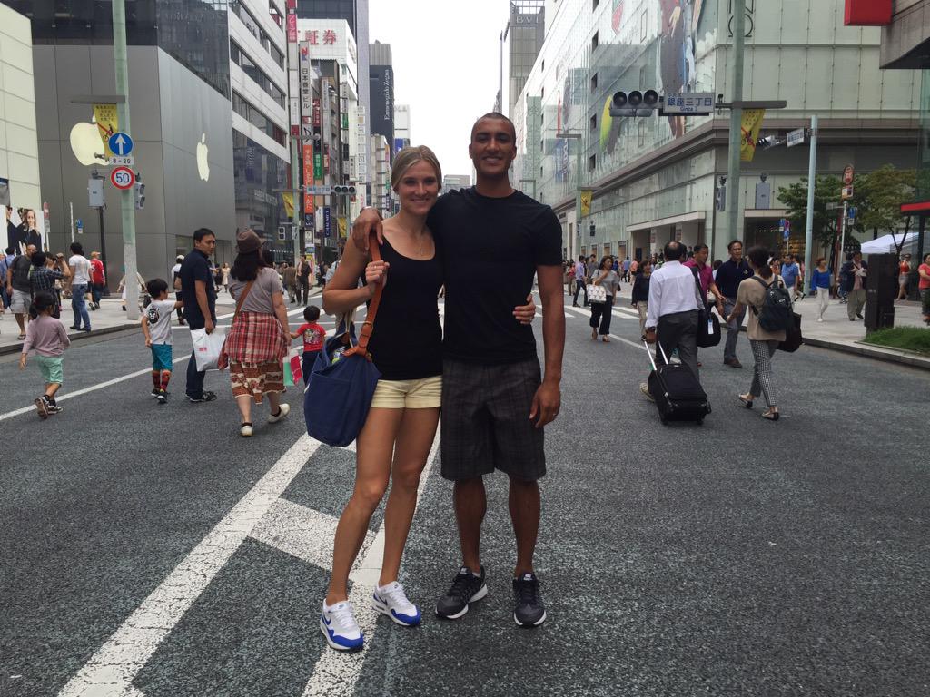 btheiseneaton's tweet photo. Thank you Japan &amp; @tbsrikujou for the incredible day of cultural experiences. @AshtonJEaton &amp; I will never forget it. http://t.co/n6VEMuXeUf