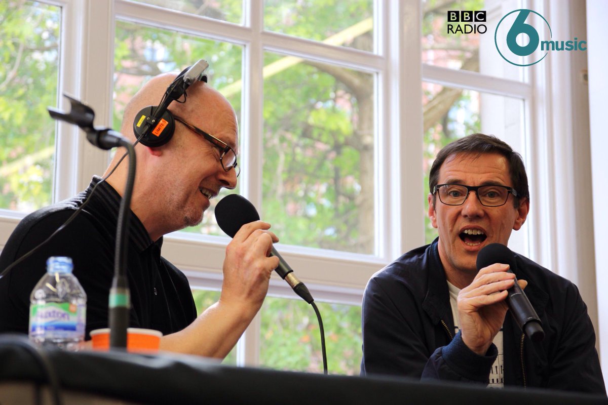 BBC6Music's tweet photo. Two amazing drummers
One Finest Hour
@philipselway @neworder 
#6MusicLibraries http://t.co/ehavtLqukt
