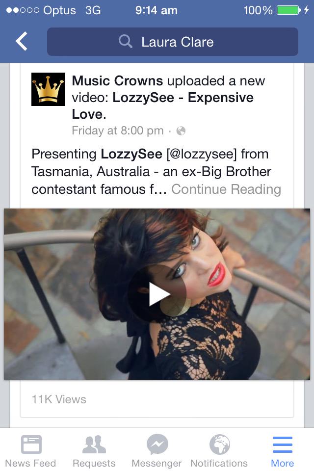 lozzysee's tweet photo. 11k views in two days! Holy moly! Thanks everyone for your support! #music #beats #melbourne #single #expensivelove http://t.co/gDjWMowOPv