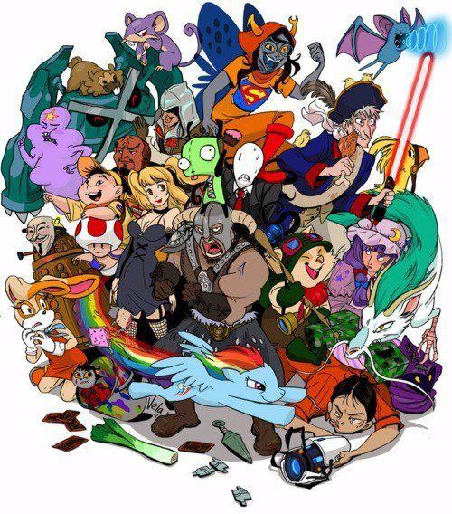 ErikaGhoul's tweet image. RT if u see a fandom you're a part of.