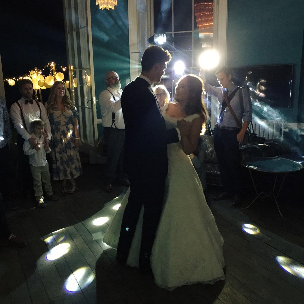 Caspar_Lee's tweet image. The first dance nearly made me cry it was so perfect @JimsTweetings @TanyaBurr #jimandtanyagetmarried