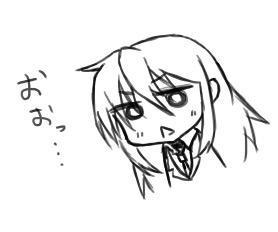 上手い絵を見てる時の姿勢 