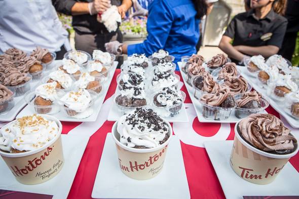 Saisethsons_'s tweet photo. Only a few days left to try #timbitspoutine exclusively at @MyTimHortons at @LetsGoToTheEX Food Building! #CNE2015 http://t.co/Ng066OVAvO