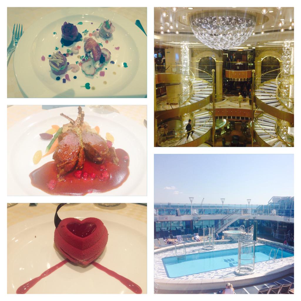 Great day looking round the stunning Princess #royalluncheon <a href="/PrincessUKmedia/">Princess Cruises UK and Europe</a>