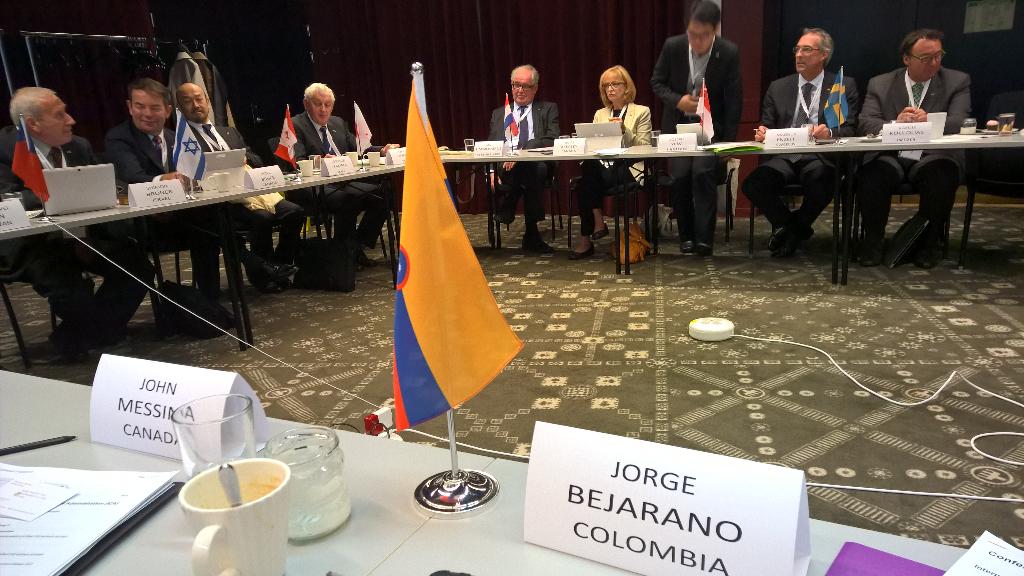 jfbejarano's tweet photo. Colombia has just been accepted as new member of @IcaCouncil and host 50th conference @Ministerio_TIC #Stockholm http://t.co/o82QPYKSqH