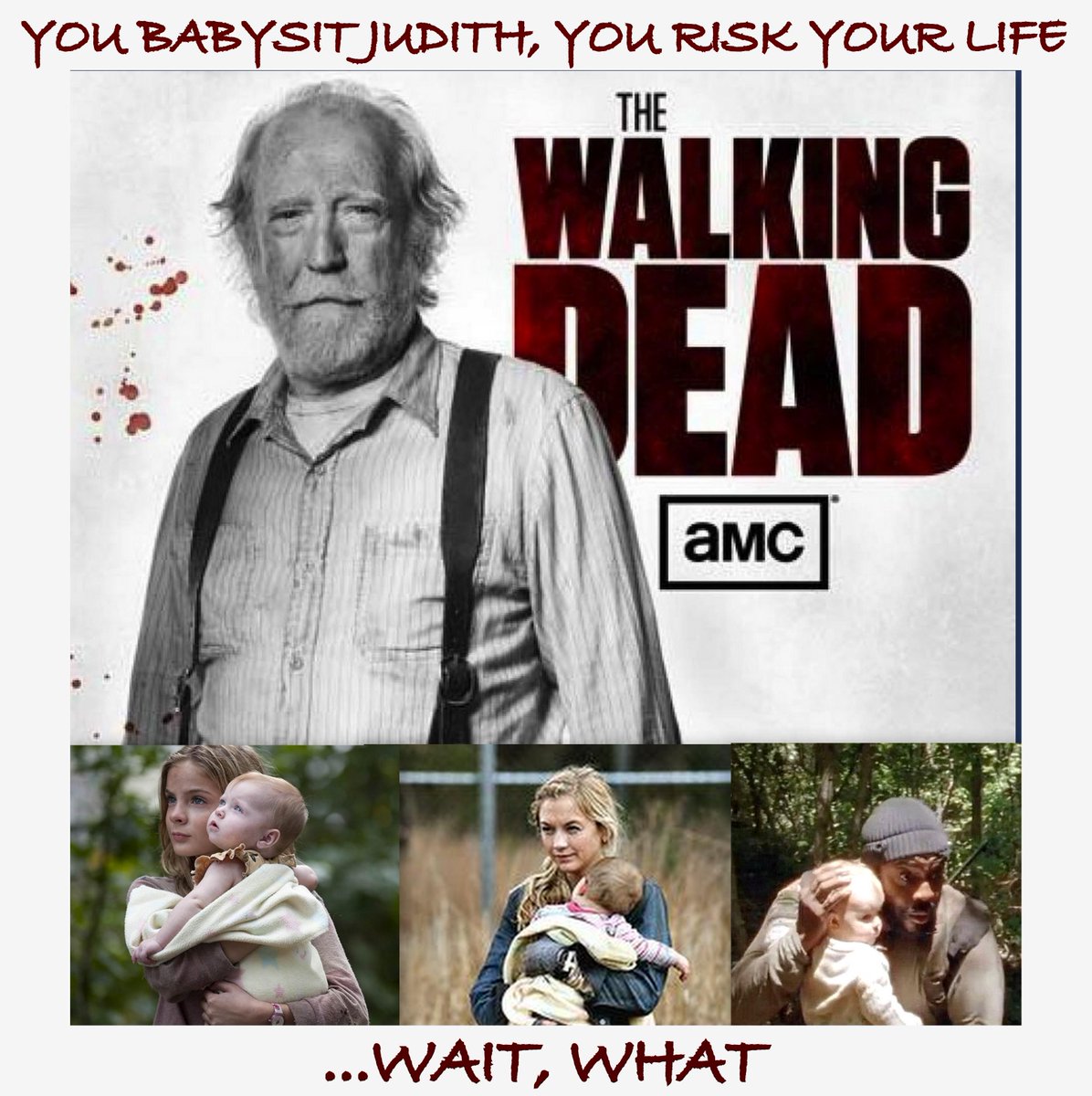 Marietta9o6's tweet photo. #TheWalkingDead #LilAssKickerAMC http://t.co/E8lTV3mhDy