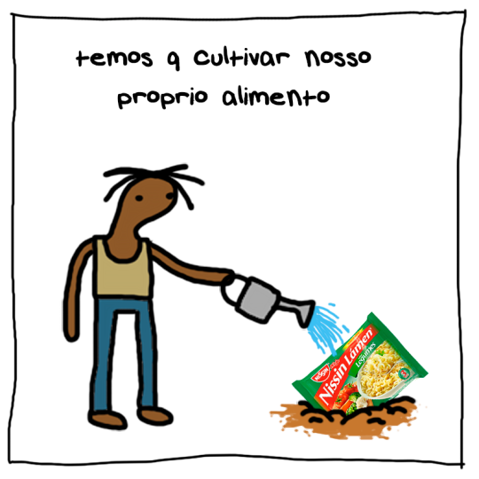 cleytu's tweet photo. temos q cultivar nosso próprio alimento http://t.co/SXY4SEsygO