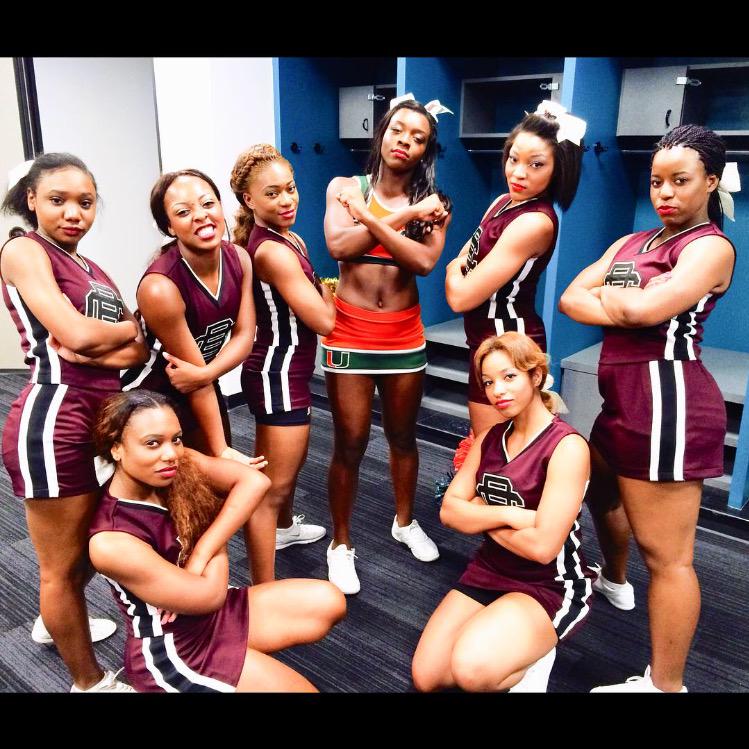 StinnaMarie's tweet photo. BOSS UP with our favorite UM Cheerleader ๐ช๐ฝ๐๐ฝ๐ #bcucheer #UMcheer #bcu16 #bcu17 #BCU18 #Bcu19 #HailWildcats #bcuvsum http://t.co/knTzHXNa2E