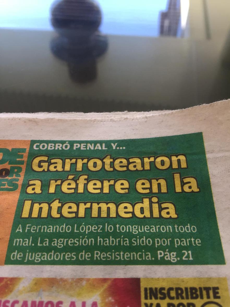 No soy partidario de la violencia!! Tampoco del robo, le robaron a resi la victoria deportiva!!!