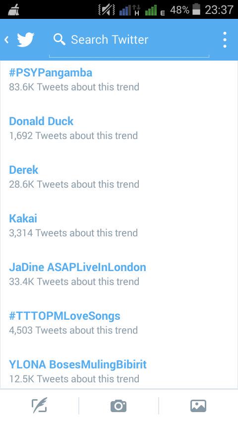 Jerc_Cinco's tweet photo. GMA-7 Trending Topics (11:37)
No.6 #TTTOPMLoveSongs
No.15 Bryanatics LoveBryanOfTTT
@BryanOlano @ToTheTOPGMA http://t.co/DRYgAY7Hby