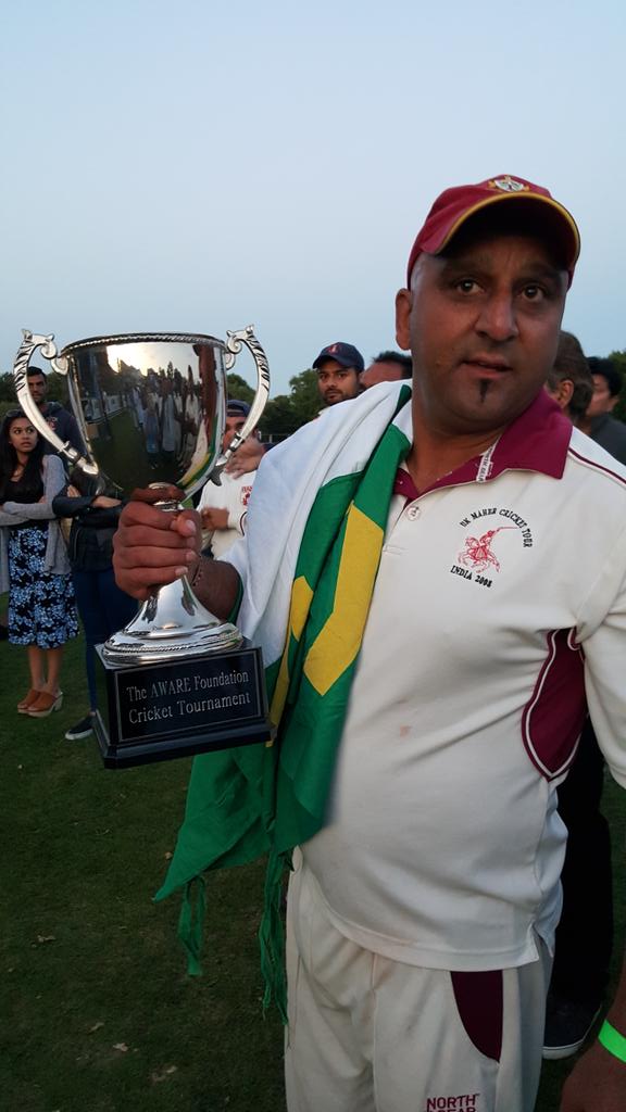 theawarefound's tweet photo. #awarecricket Well done @thebharatarmy. Well deserved winners!! http://t.co/bFDiqbbJEm