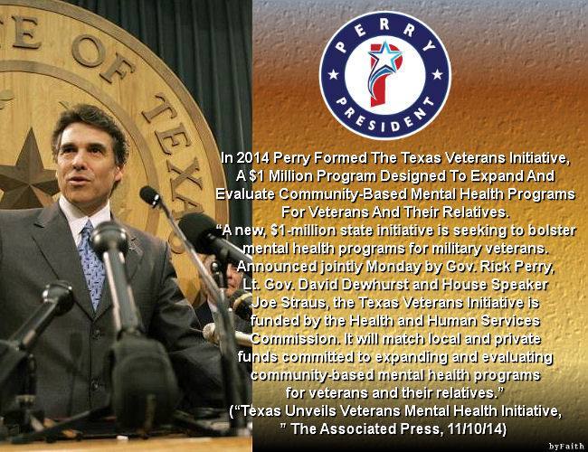 SweetieWalker's tweet image. Looking out for our #veterans #Perry2016 #StandWithRick #leadership #ccot #tcot #PJNET #RedNationRising