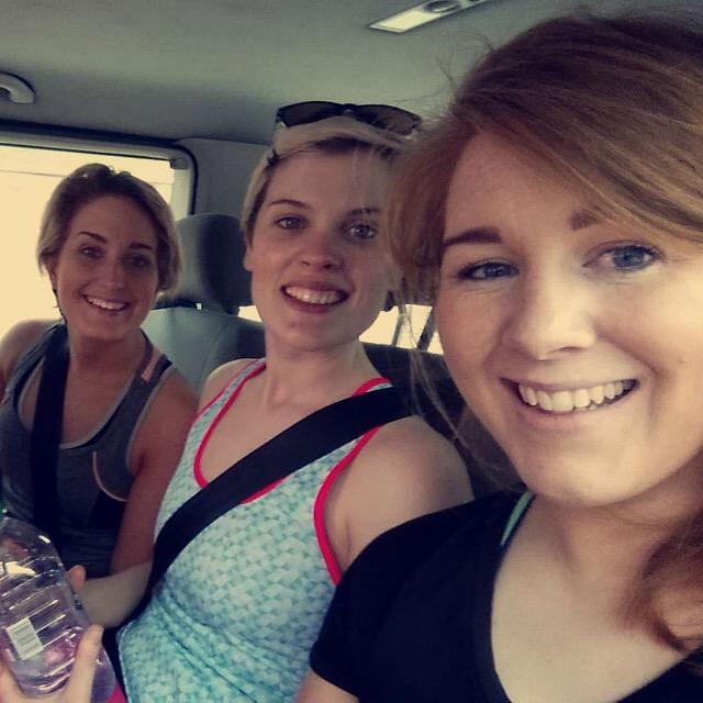 Before &amp; After Cycling the <a href="/mayogreenway/">greatwesterngreenway</a> today! 33km from Westport to Mulranny! V.Proud of ourselves! #mayo