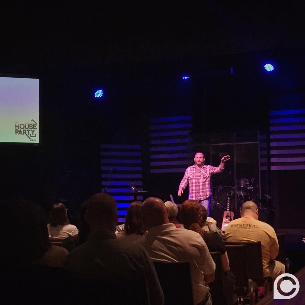 crosspoint_tv's tweet image. "Complacency starves our passion &amp;amp; feeds insecurity &amp;amp; fear." -@brenthodge #CPHouseParty