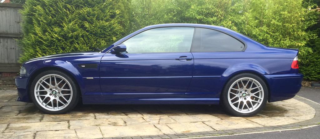 EIG's first clean. #E46M3 #BMW #csl #CS #sundayclean #toys